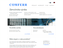 Tablet Screenshot of comferr.sk